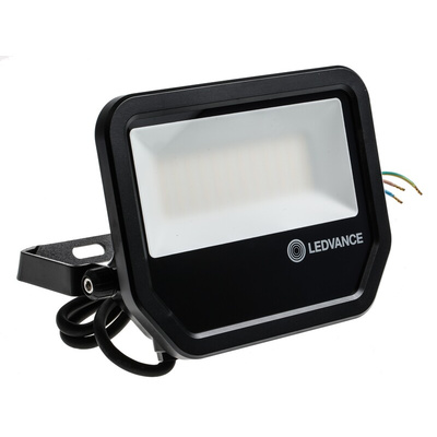LEDVANCE FL PFM Floodlight, 50 W, 6000 lm, IP65, 100 → 277 Vac