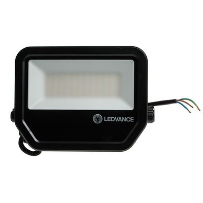 LEDVANCE FL PFM Floodlight, 50 W, 6000 lm, IP65, 100 → 277 Vac