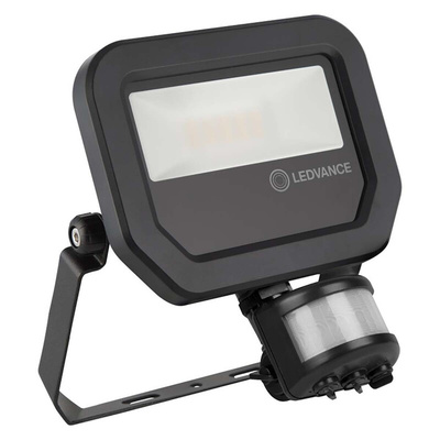 LEDVANCE FL PFM Floodlight, 10 W, 1200 lm, IP65, 100 → 277 Vac