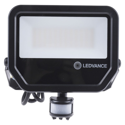 LEDVANCE FL PFM Floodlight, 50 W, 6000 lm, IP65, 100 → 277 Vac