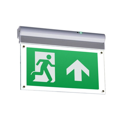 Knightsbridge LED Self-Test Exit Sign, 4 W, Maintained, Non Maintained