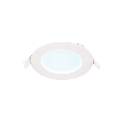 RS PRO 6 W Round LED Panel Light, Cool White, Daylight, Warm White, L 120 mm W 120 mm