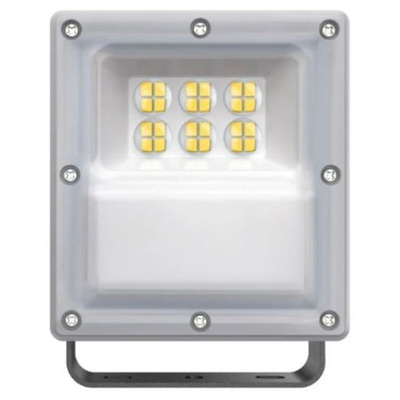 RS PRO Floodlight, 6 LED, 10 W, 1200 lm, IP65, 100 → 240 V ac