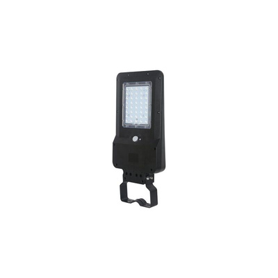 RS PRO, Solar Powered, Security Floodlight, 40 LED, 15 W, 16000 lm, IP65 PIR, 7.4 V
