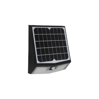 RS PRO, Solar Powered, Security Floodlight, 88 LED, 15 W, 1500 lm, IP65 PIR, 7.4 V
