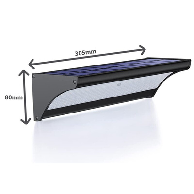 TradeTuff, Solar Powered LED Floodlight, 4.2 W, 1200 lm, IP65, 5 V