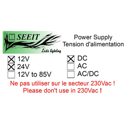 Seeit, Solar Powered Floodlight, 1 x COB LED, 50 W, 4500 lm, IP65, 12 → 24 V