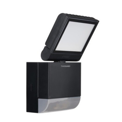 Theben / Timeguard LED Lighting, Security LED Floodlight, 1 LED, 8.5 W, 118 lm, IP55 Photocell, PIR, 230 Vac