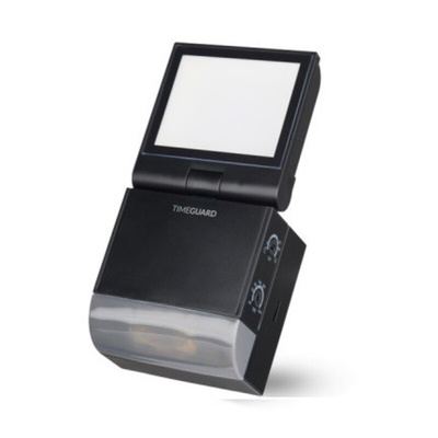 Theben / Timeguard LED Lighting, Security LED Floodlight, 1 LED, 8.5 W, 118 lm, IP55 Photocell, PIR, 230 Vac