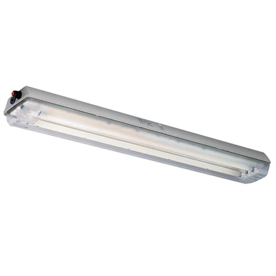 Eaton 2 x 36 W Light Fitting Hazardous Area Light, 1, 2, Fluorescent, Temp T4, 120 to 240 V ac, ATEX
