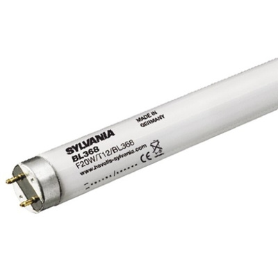 Sylvania 20 W Fly Killer Light, 589.8 mm, Tubular