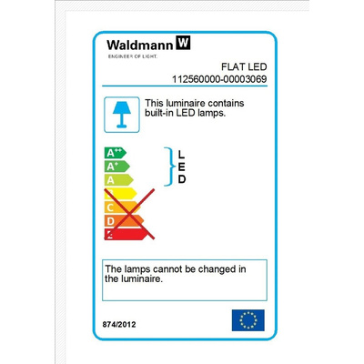 Waldmann LED Machine Light, 10 → 40 V dc, 13 W