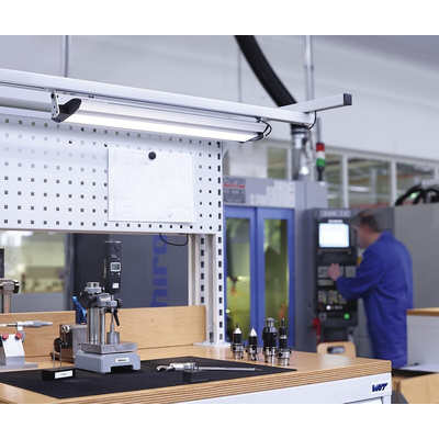 Waldmann LED Machine Light, 100 → 240 V ac, 47 W, 384mm Reach, 400mm Arm Length