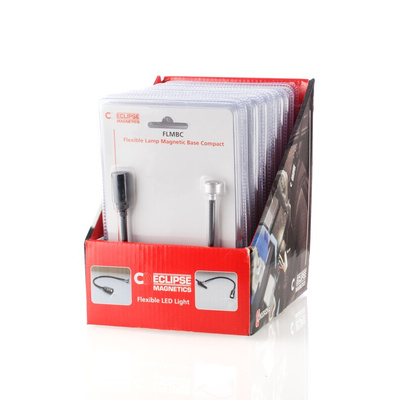 Eclipse LED Machine Light, 4.5 V, 60 mW, Flexible, 257mm Arm Length