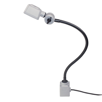 LED2WORK LED Workplace Lamp With Gooseneck Machine Light, 24 V, 8.5 W, Flexible, 500mm Arm Length