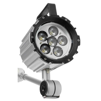 RS PRO LED Machine Light, 100 → 260 V ac, 12 W, Adjustable Arm, 215mm Reach, 430mm Arm Length
