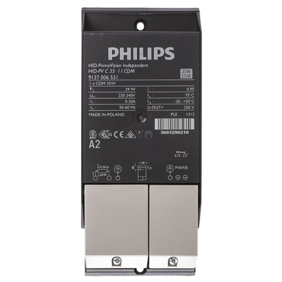 Philips Lighting 35 W Electronic Ceramic Metal Halide Lighting Ballast, 220 → 240 V