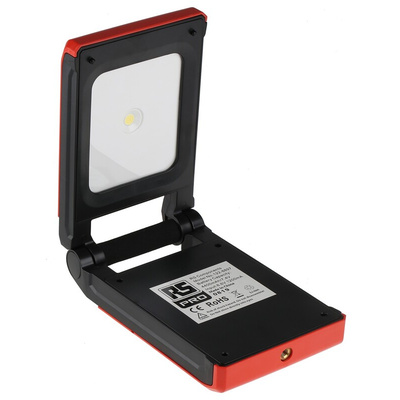 RS PRO LED Rechargeable Work Light, 10 W, 7.4 V