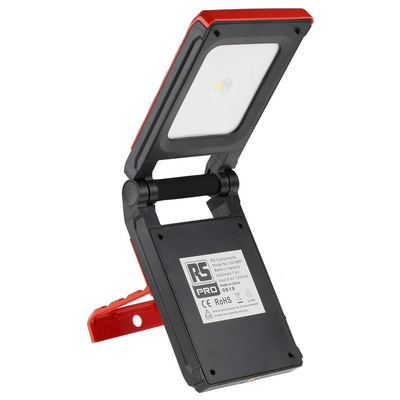 RS PRO LED Rechargeable Work Light, 10 W, 7.4 V