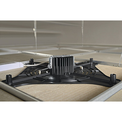 HellermannTyton Lighting Cover for use with Unrolled wool insulation and mineral plate reinforcement, 592mm Width,592mm