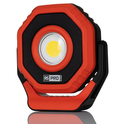 RS PRO COB LED Rechargeable Work Light USB, 15W, IP65