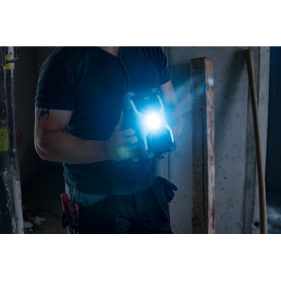 brennenstuhl 1173100100 LED Rechargeable Work Light, 4.8 x 11.4 x 18 cm, 15 W, 3.7 V, IP65