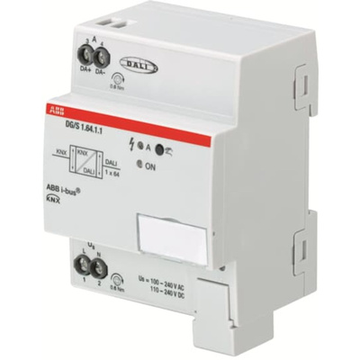 ABB DG/S 210mW Lighting Controller Gateway, DIN Rail Mount, 240 V ac