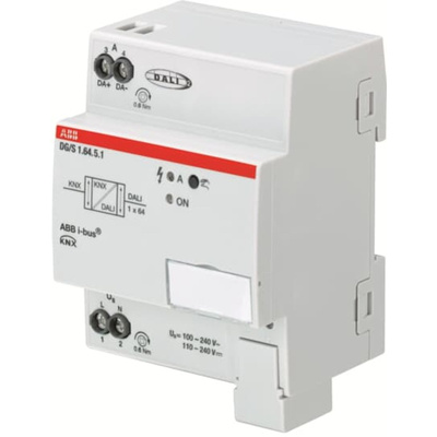 ABB DG/S 210mW Lighting Controller Gateway, DIN Rail Mount, 240 V ac