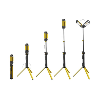 Nightsearcher NSTOWERPRO-5K LED Rechargeable Work Light, Anti-corrosive, 29.6 W, 7.4 V, IPX4
