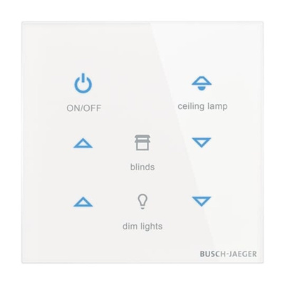 ABB Lighting Controller Sensor, Temperature, Flush Mount Mount