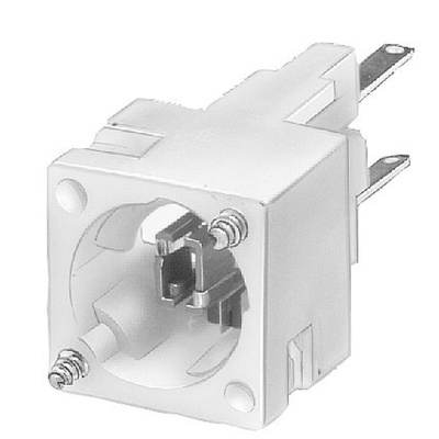 Incandescent W2 Lamp Holder Snap-Fit - 3SB2304-2H