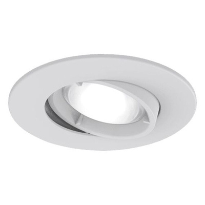 4lite UK GU10 Downlight, 240 V, 105 x 95 mm, 50 W