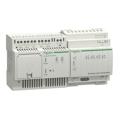 Schneider Electric Exiway Smart DiCube 20W Lighting Controller General Lighting Controller, DIN Rail Mount, 230 V ac