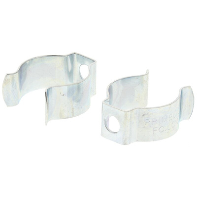 RS PRO Clip Type Round Lamp Light Clamp for Compact Fluorescent, Fluorescent Lamps, 4mm Fixing Hole Diameter