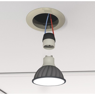 HellermannTyton Lighting Cover for use with Reel and blowed-in insulations with LED and Compact Fluorescent Lamps,