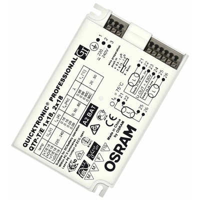 Osram 18 W Electronic Compact Fluorescent Lighting Ballast, 220 → 240 V