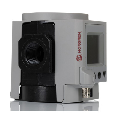 Norgren M8 x 1 Female Digital Vacuum Gauge 10bar Bottom Entry, Q84G-4GN-NNE, 0bar min.