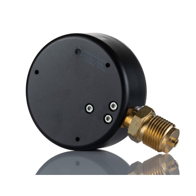 WIKA G 1/2 Analogue Pressure Gauge 15bar Bottom Entry, 9020284, -1bar min., 111.10