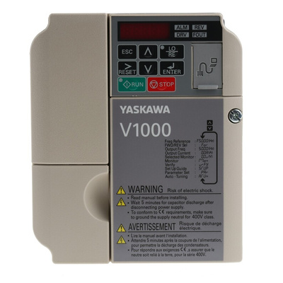 Omron Inverter Drive, 1.5 kW, 3 Phase, 400 V ac, 5.4 A, V1000 Series