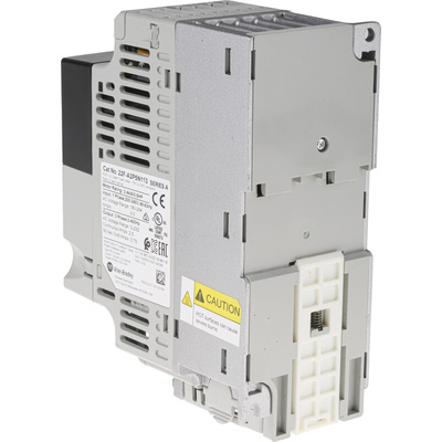 Allen Bradley Inverter Drive, 0.4 kW, 1 Phase, 230 V ac, 2.5 A, PowerFlex 4M Series