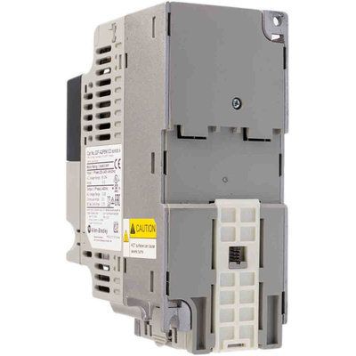 Allen Bradley Inverter Drive, 0.4 kW, 1 Phase, 240 V ac, 2.5 A, PowerFlex 4M Series