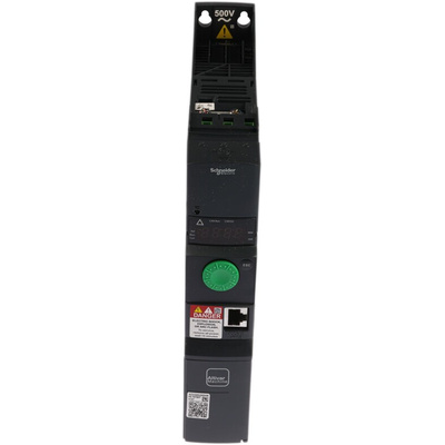 Schneider Electric Variable Speed Drive, 0.55 kW, 3 Phase, 400 V ac, 2.8 A, ATV320 Series