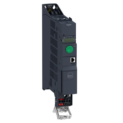 Schneider Electric Variable Speed Drive, 0.55 kW, 3 Phase, 400 V ac, 2.8 A, ATV320 Series