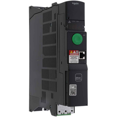 Schneider Electric Variable Speed Drive, 0.55 kW, 3 Phase, 400 V ac, 2.8 A, ATV320 Series