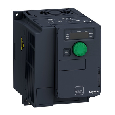 Schneider Electric Variable Speed Drive, 0.75 kW, 3 Phase, 400 V ac, 3.6 A, ATV320 Series
