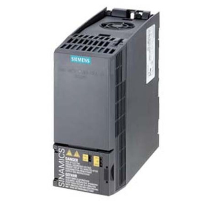 Siemens Inverter Drive, 1.5 kW, 3 Phase, 400 V ac, 4.5 A, 5.5 A, SINAMICS G120C Series