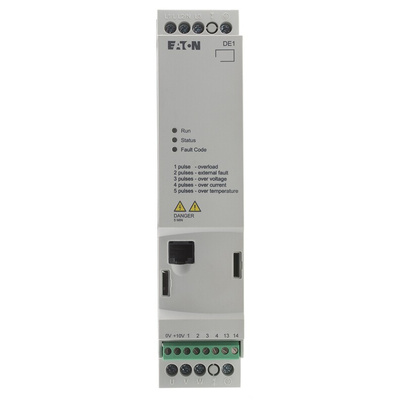 Eaton Variable Speed Starter, 0.75 kW, 3 Phase, 480 V ac, 2.1 A, Series
