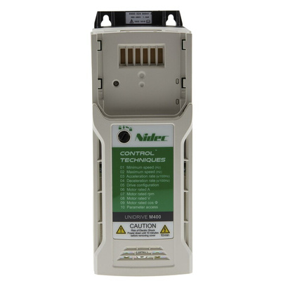 Control Techniques Inverter Drive, 1.5 kW, 3 Phase, 380 → 480 V ac, 4.1 A, M400 Series