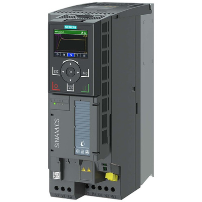 Siemens Converter, 4 kW, 480 V ac, 9.75 A, SINAMICS G120X Series