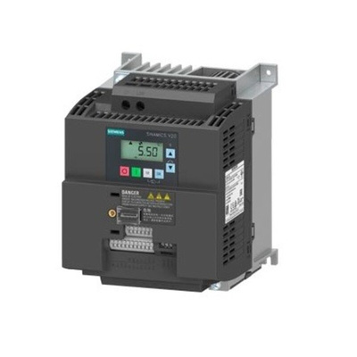 Siemens Converter, 3 kW, 1 Phase, 230 V, 13.6 A, SINAMICS V20 Series